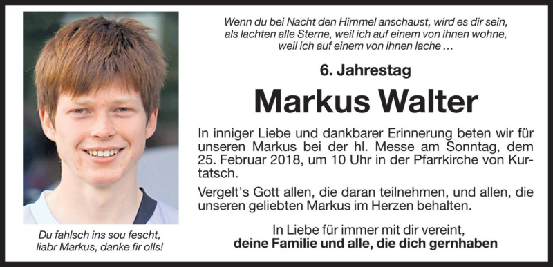 Traueranzeige