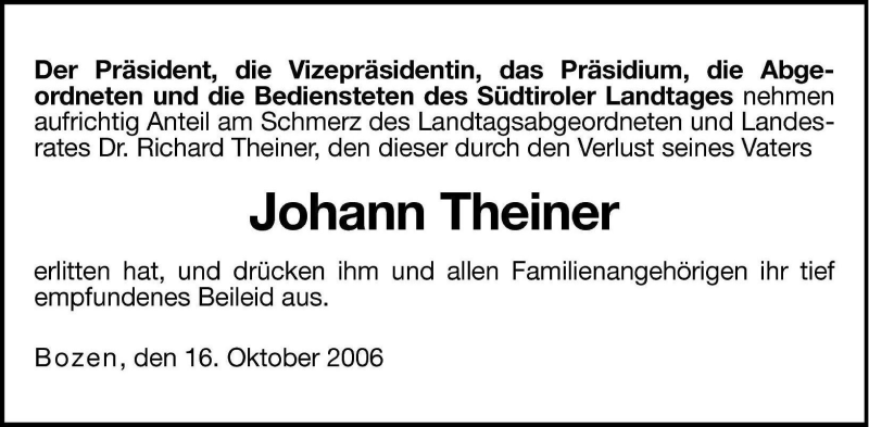 Traueranzeigen