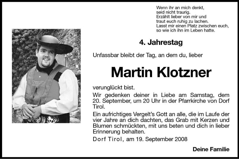 Traueranzeigen