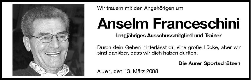 Traueranzeigen