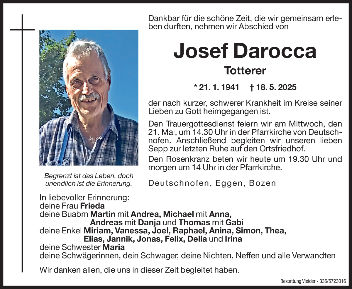 Traueranzeige