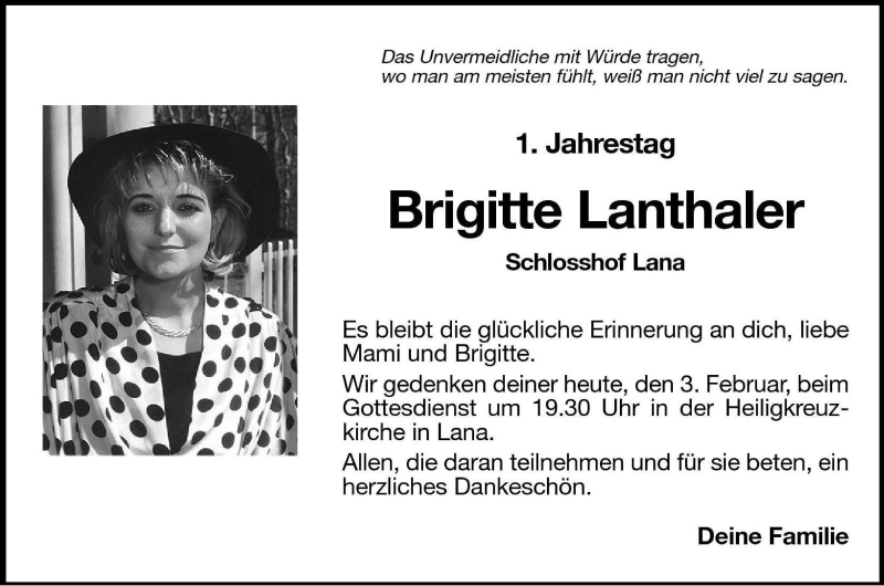 Traueranzeigen