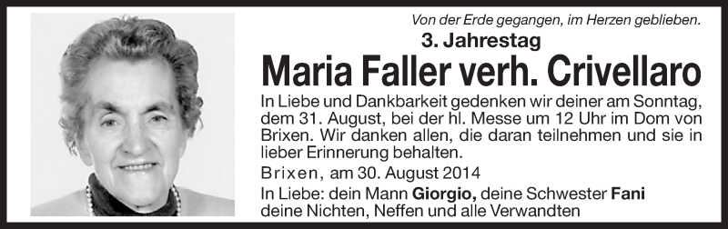 Traueranzeige