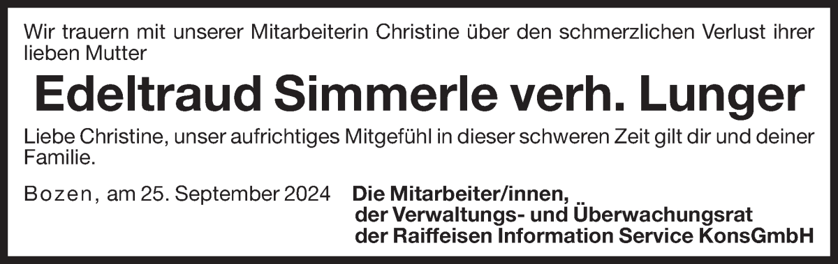 Traueranzeige