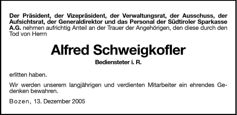Traueranzeigen